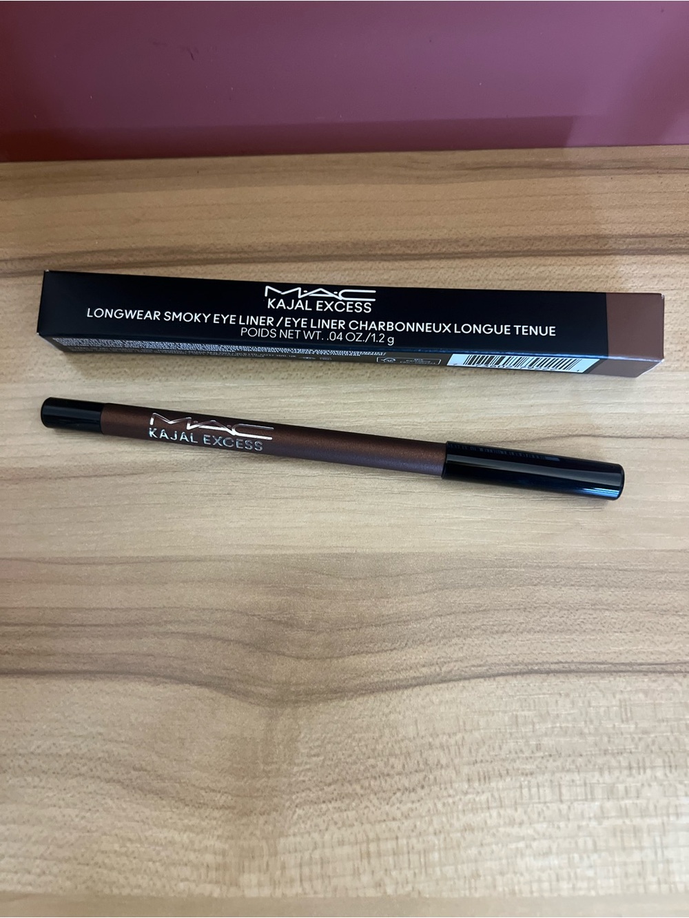 MAC KAJAL EXCESS LONGWEAR SMOKY EYELINER VINTAGE TEDDY  NIB